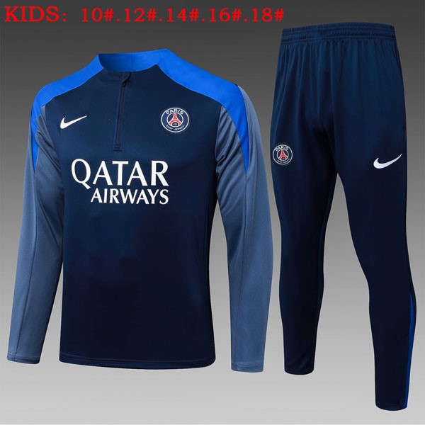 Ninos Sudadera De Training PSG 2026/27 Azul
